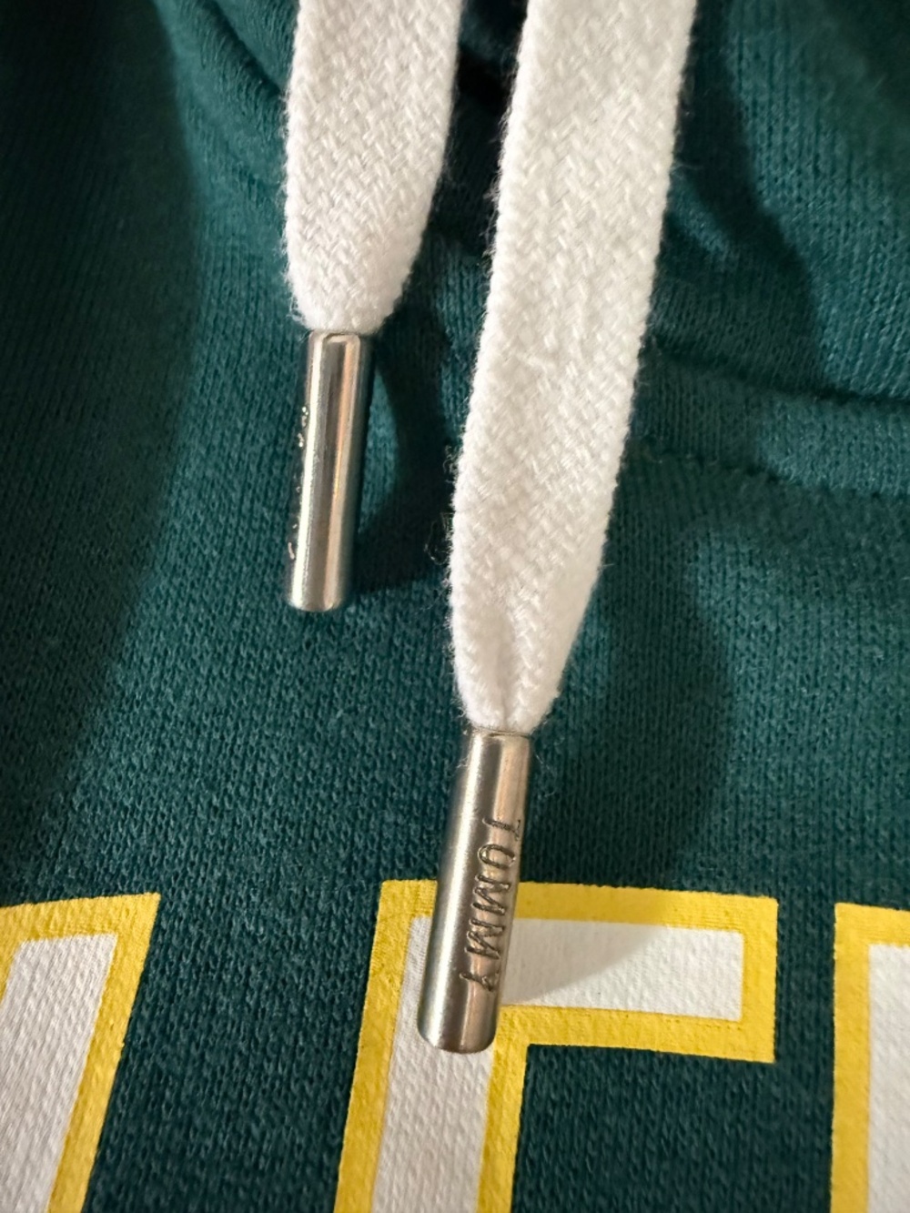 Tommy Hilfiger Sport Colorblock Hoodie Sweatshirt Green Gray XL NWOT - Picture 14 of 16